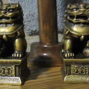 PAREJA DE LEONES SHISHAS