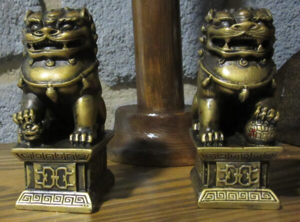 PAREJA DE LEONES SHISHAS - Imagen 2